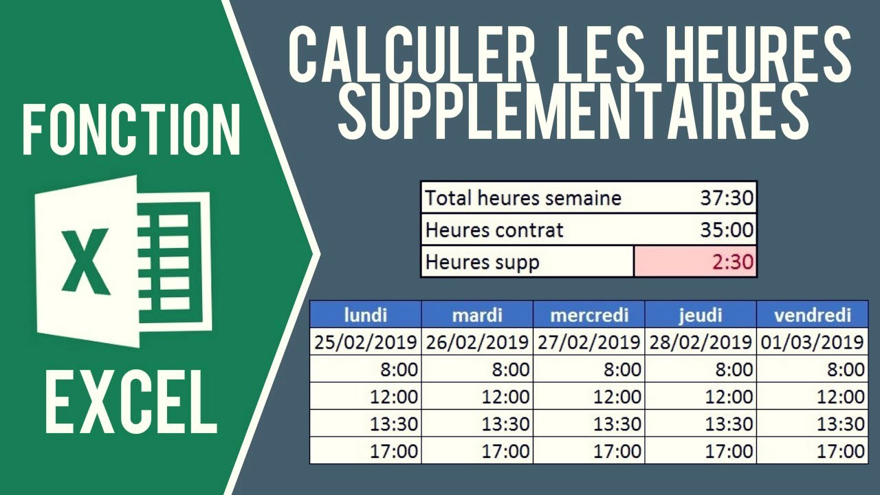 Calcul des heures supplémentaires: les bases - Célia Thibaud,